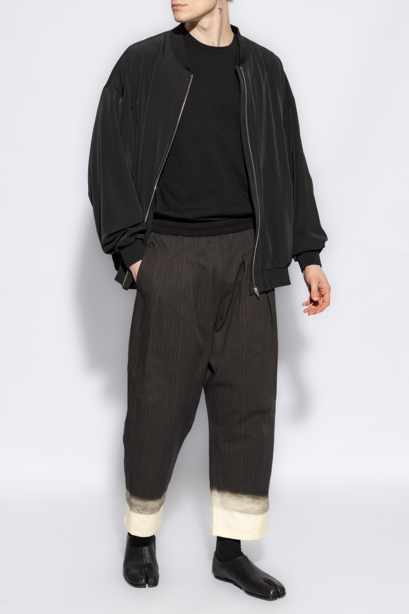 SchaferandweinerShops Afghanistan - Black Bomber jacket MM6 SchaferandweinerShops Afghanistan - Black Bomber jacket MM6